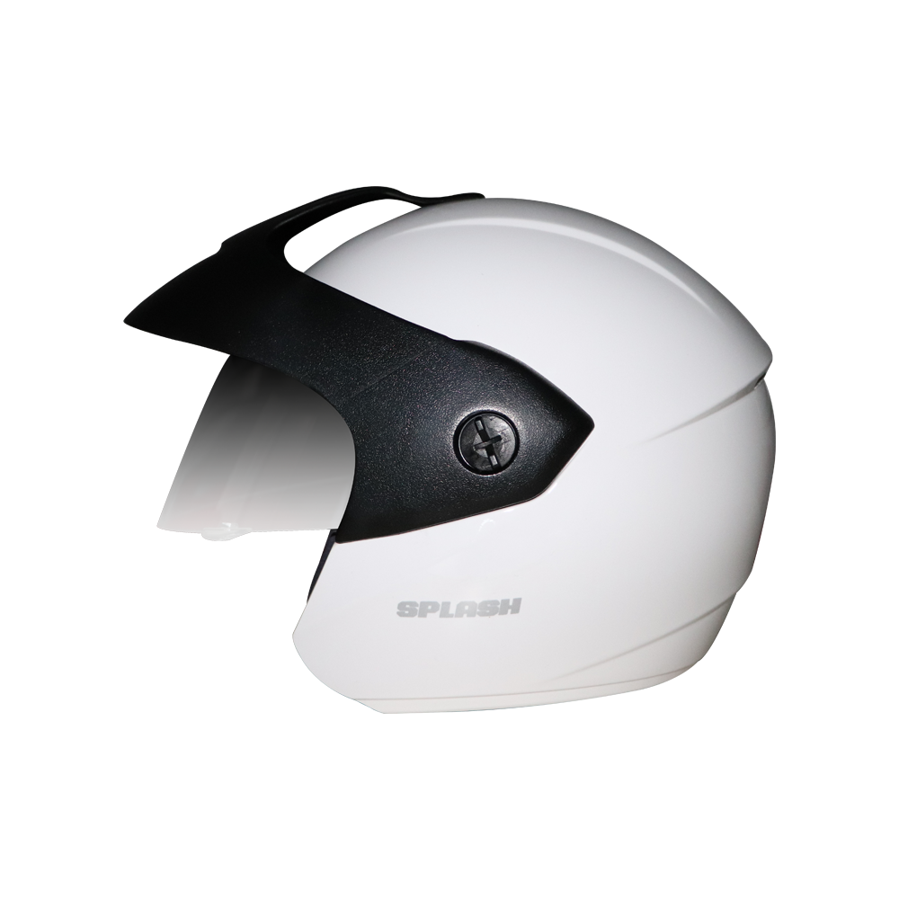 TVS Helmet Half Face Motorbike Helmet (White) Online at Best Prices
