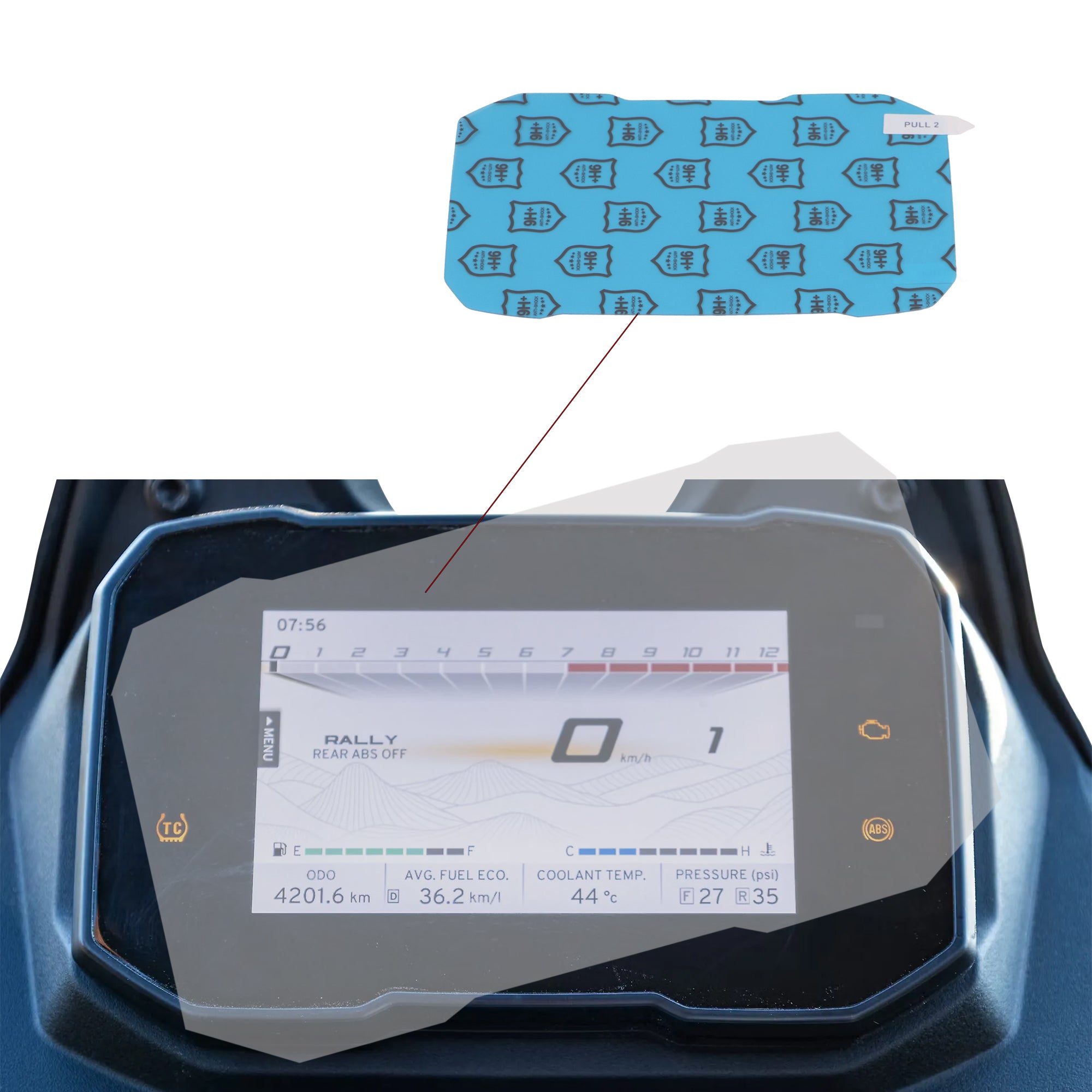 TVS Apache RTX Speedometer Scratch Guard | Protect Your Bike and Preserve Your Style