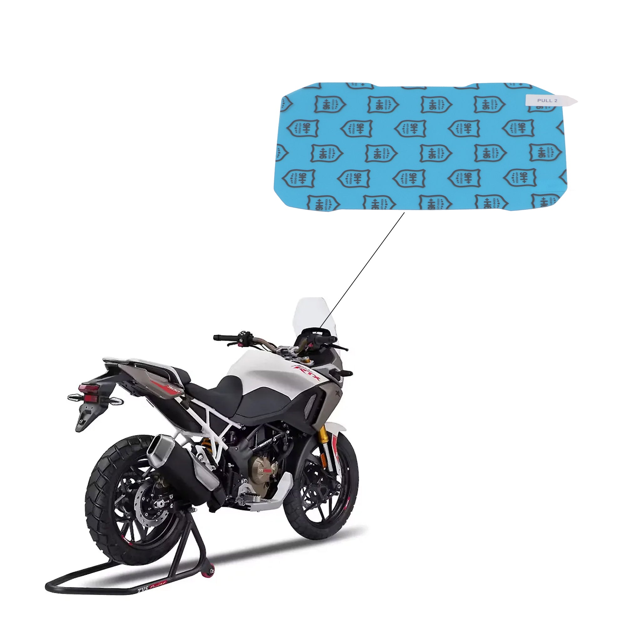 TVS Apache RTX Speedometer Scratch Guard | Protect Your Bike and Preserve Your Style