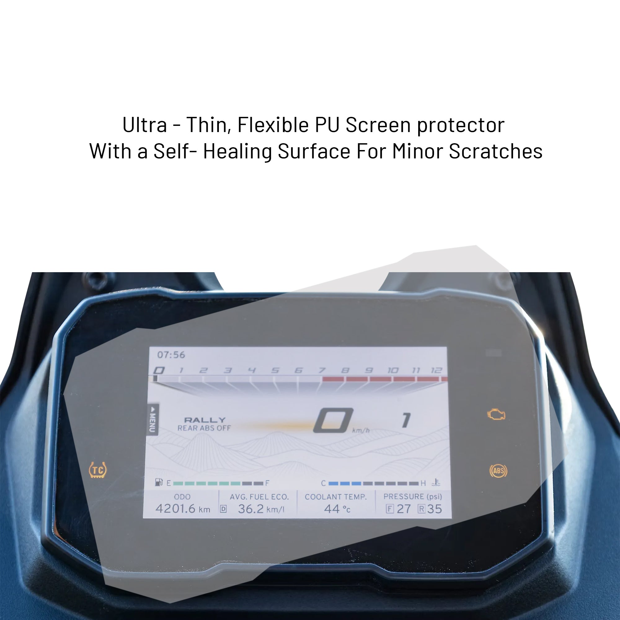 TVS Apache RTX Speedometer Scratch Guard | Protect Your Bike and Preserve Your Style