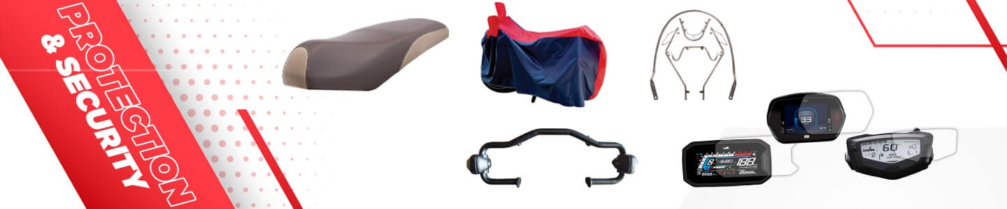 Shop TVS Protection & Security | Keep Your Ride Safe
