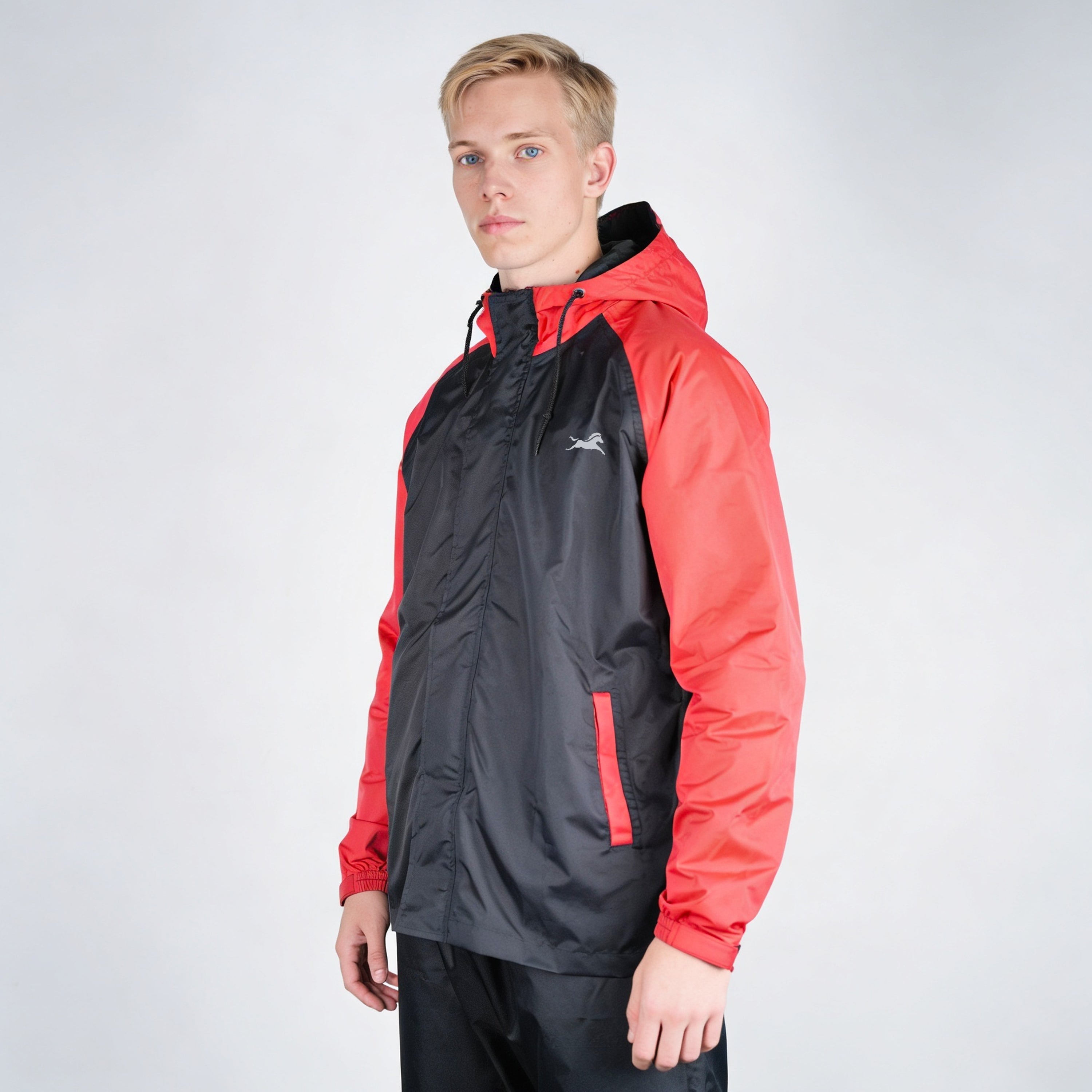 TVS Dual Tone Waterproof Raincoat Set for Men & Women | Reflective Bike Rain Suit with 10,000MM Riding Jacket & Pant