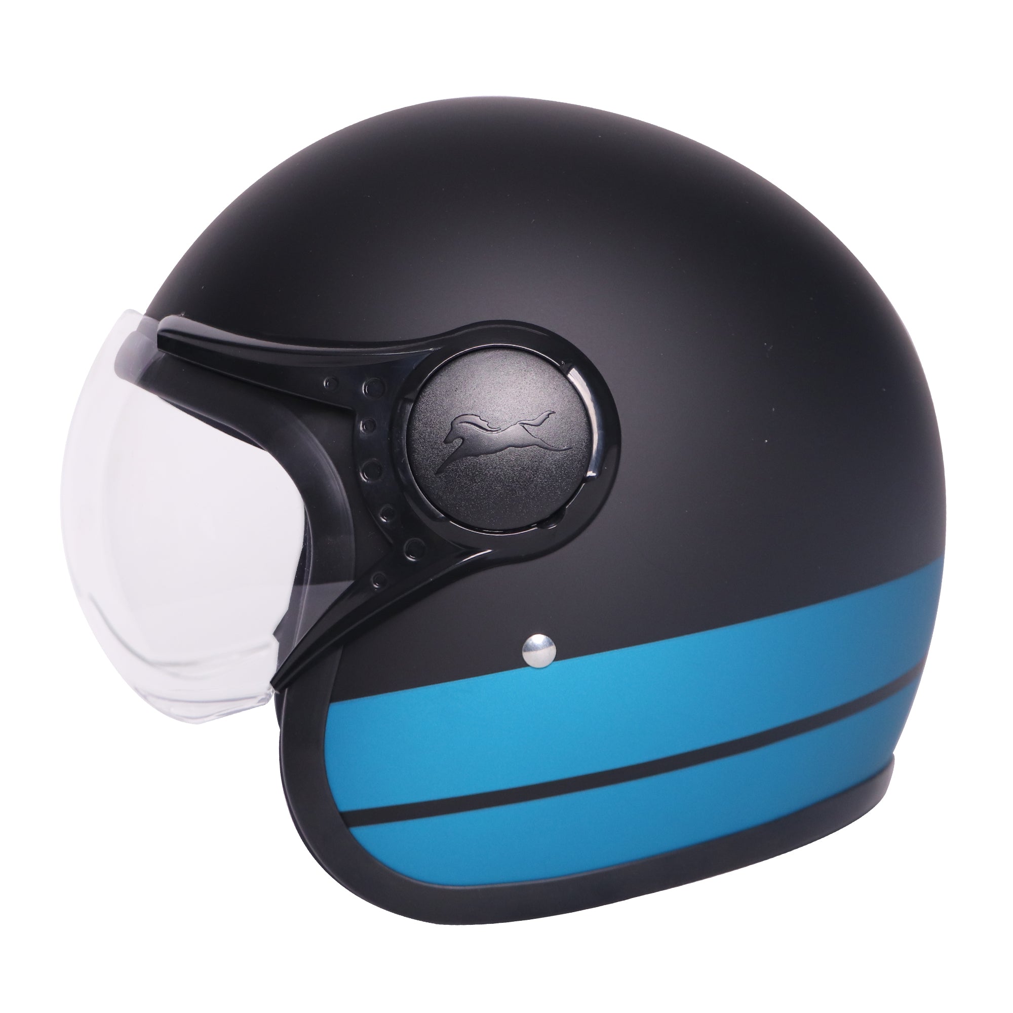 TVS Jupiter Open Face Helmet for Men & Women – ISI Certified & Lightweight, available in 6 Colors