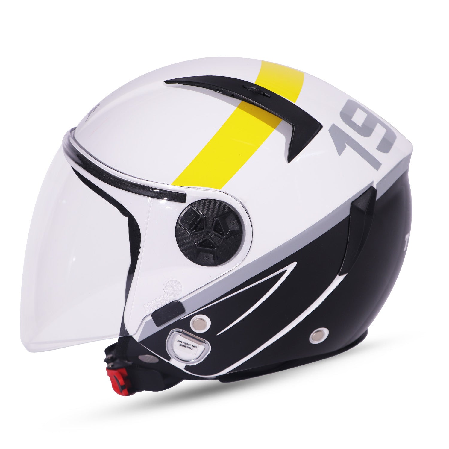 TVS Half Face Premium Helmet 1911 for Boys and Girls - ISI Certified