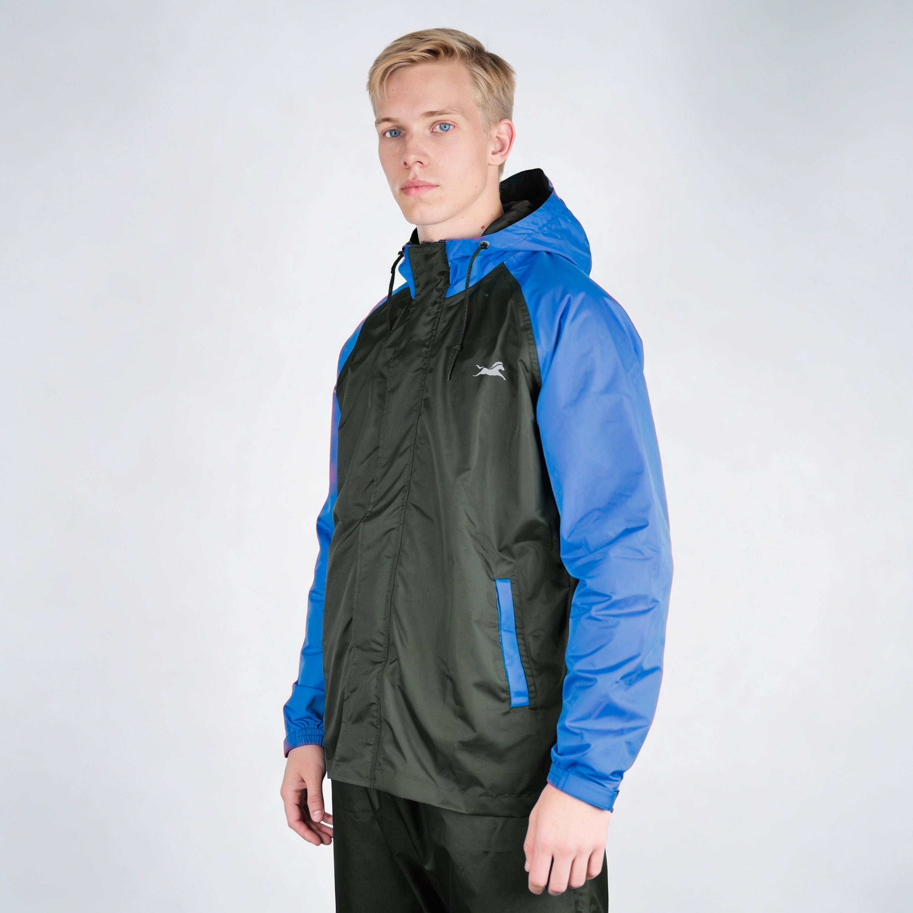 TVS Dual Tone Waterproof Raincoat Set for Men & Women | Reflective Bike Rain Suit with 10,000MM Riding Jacket & Pant