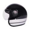 TVS J110 Half Face Helmet, Lunar White Gloss