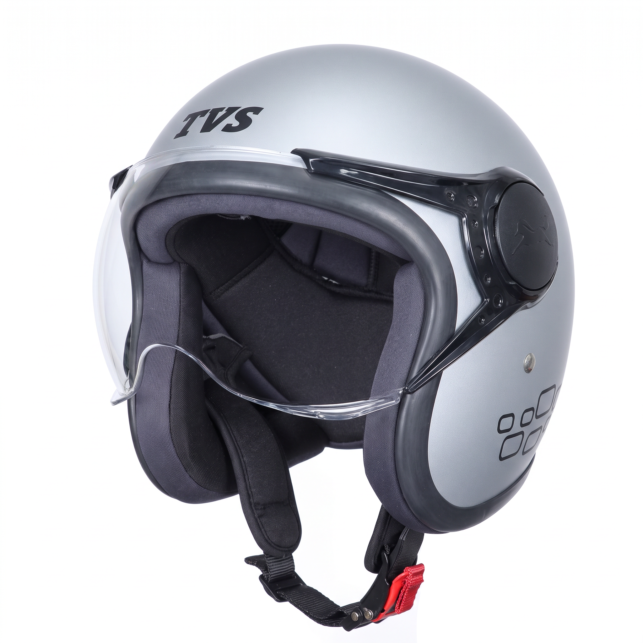TVS Orbiter Open Face ISI Certified Helmet | Comfortable Inner Padding & Secure Fit for Everyday Riding