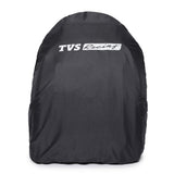 TVS Racing Universal Tank Bag for Riders, 26L Expandable Volume, Compatible with All Motorcycles (Fiber & Metal Tanks), Convertible Backpack, Weather Resistant, Glove Storage, Touch Friendly Mobile Pocket for Bikers