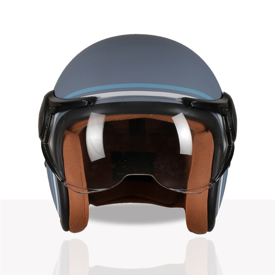 TVS MissFit Helmet for Women | Lightweight Ladies Helmet for Scooter | Stylish Girls Helmet with Extreme Comfort Fit | Women Helmet with Clear Visor | DOT & ISI Certified Helmet for Woman