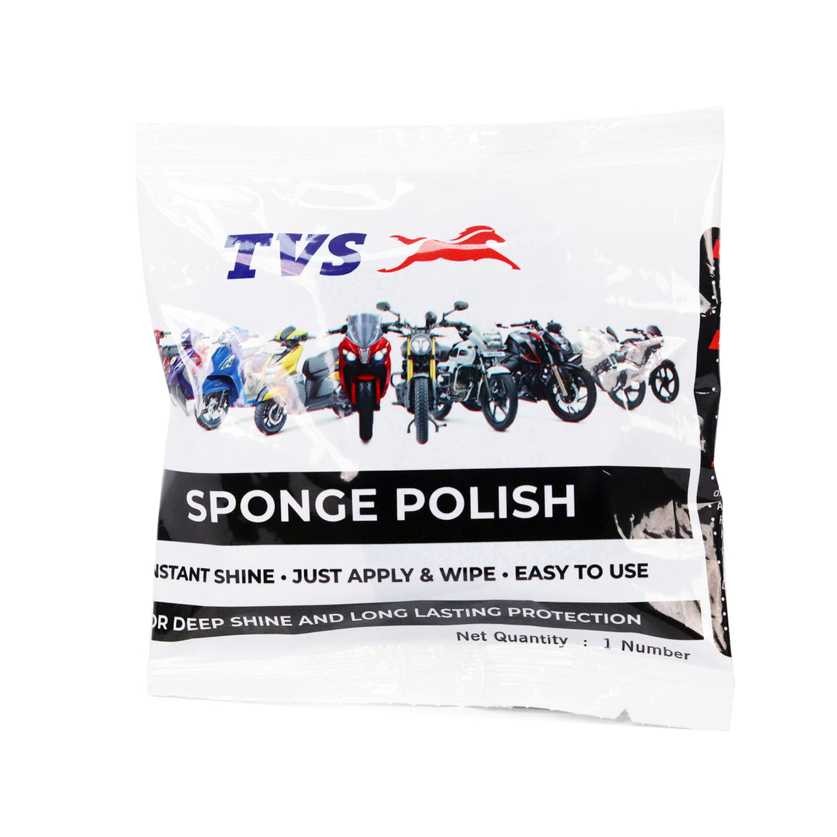 TVS Sponge Polish - 3 in 1 Polish for Vinyl, Paint & Rubber