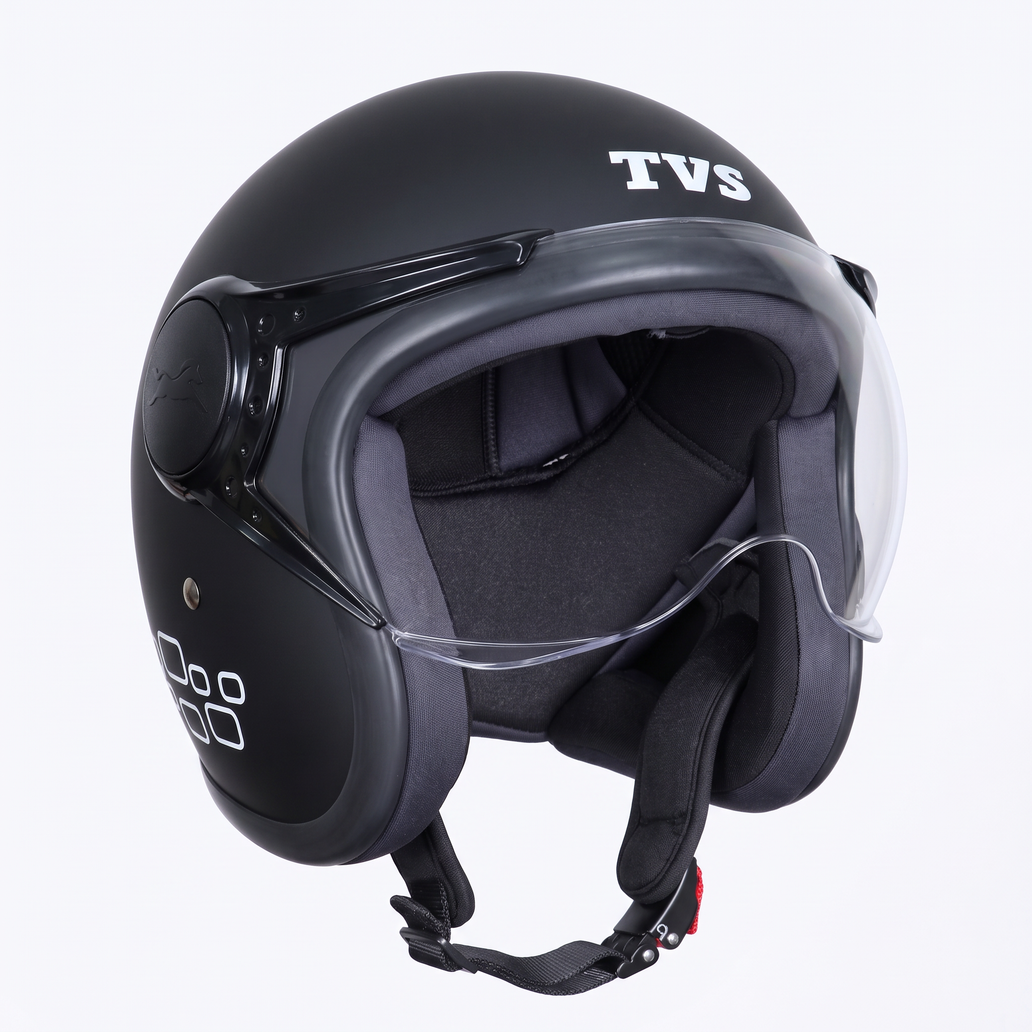TVS Orbiter Open Face ISI Certified Helmet | Comfortable Inner Padding & Secure Fit for Everyday Riding