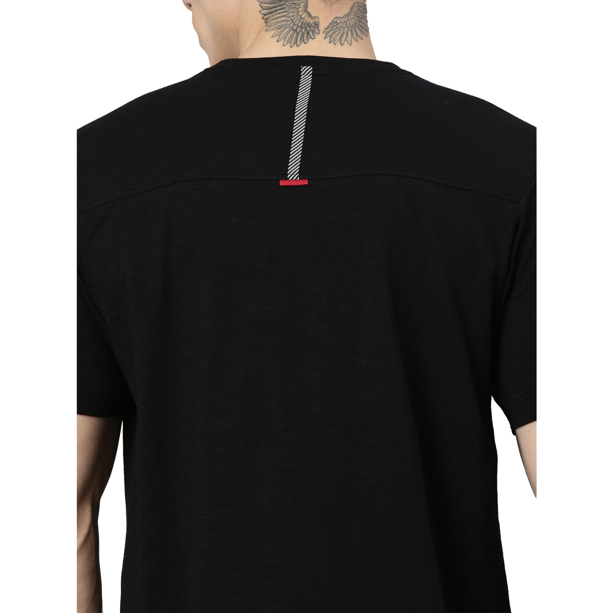 TVSR CREW NECK SOLID SLUB TEE