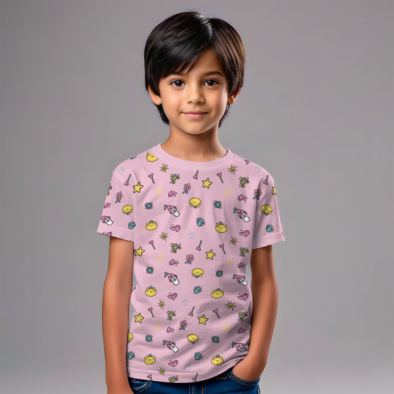 TVS Kids T-shirt - Soft, Comfortable, and Perfect for Playtime