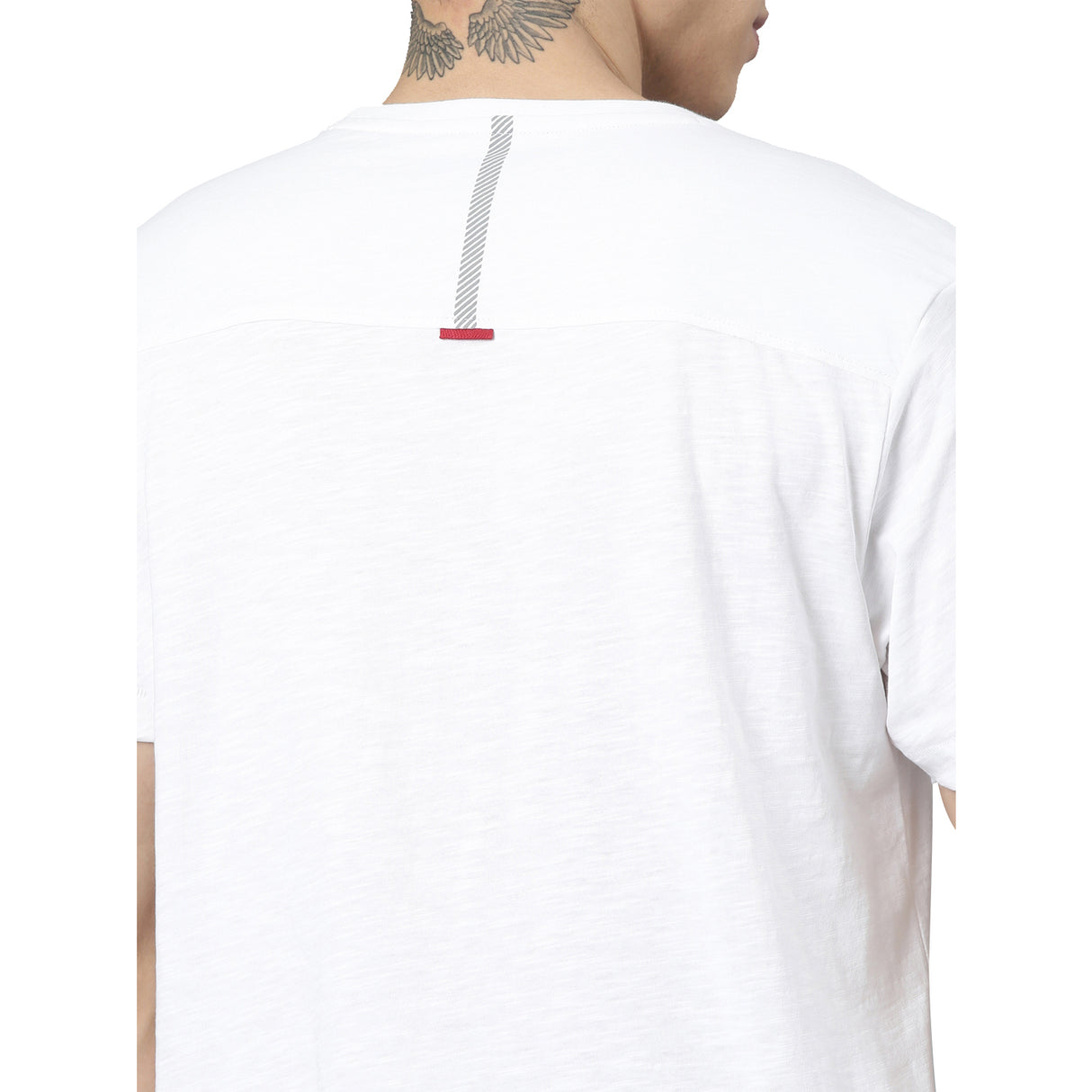 TVSR CREW NECK SOLID SLUB TEE