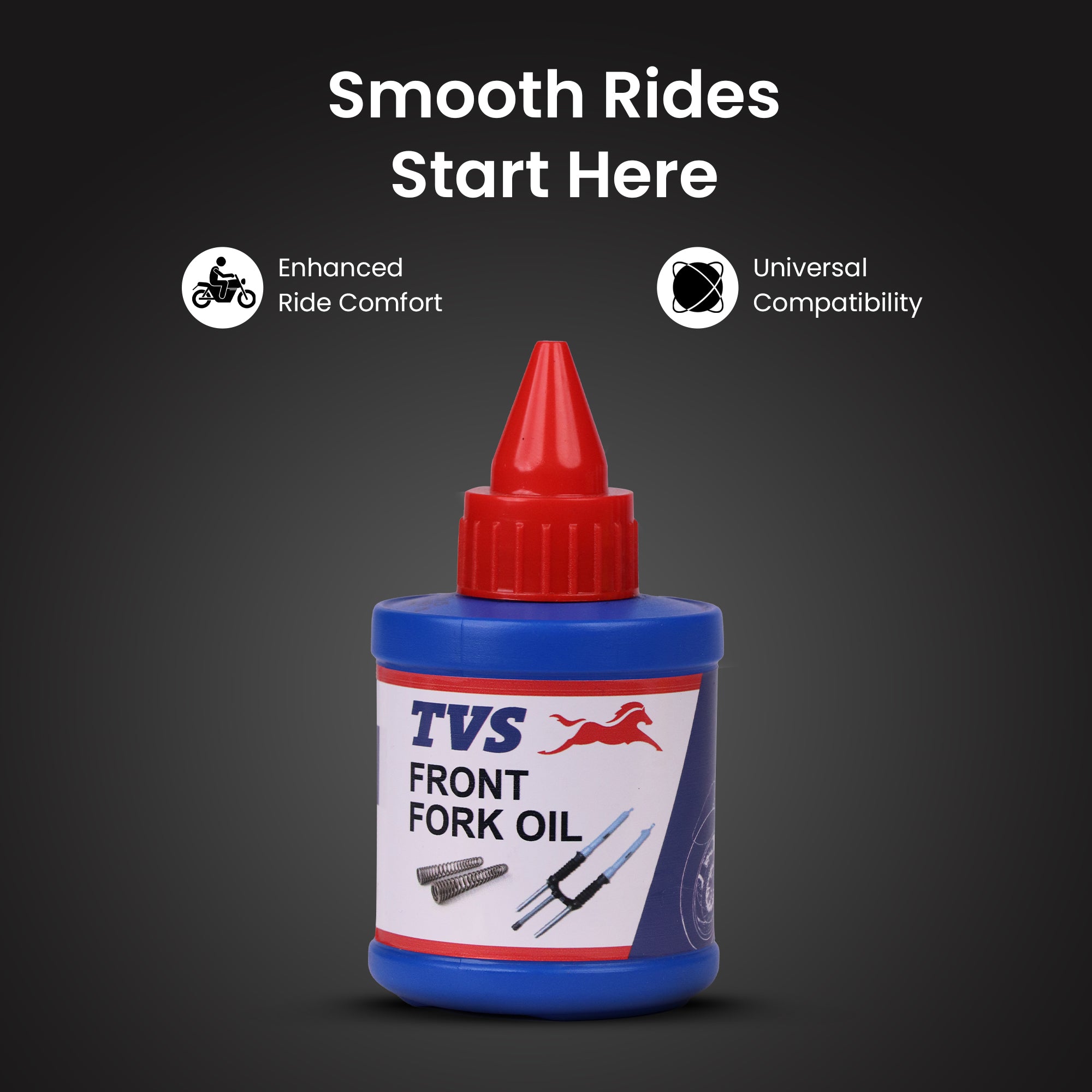 TVS Front Fork Oil 175ml High Quality Fork Oil for Smooth Ride