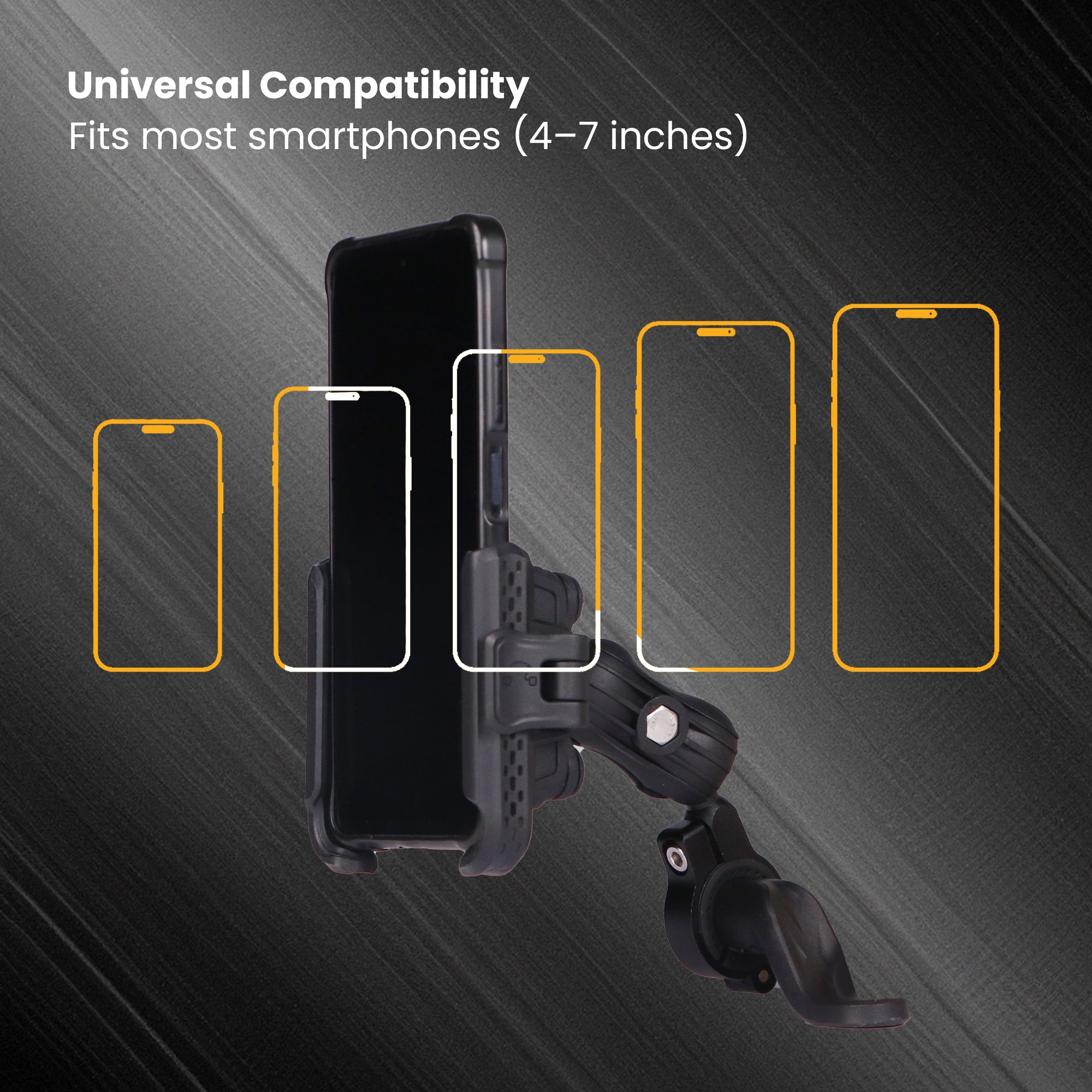 TVS Premium Mobile Holder – Universal Fit for all Smartphones | Secure & Adjustable Mount