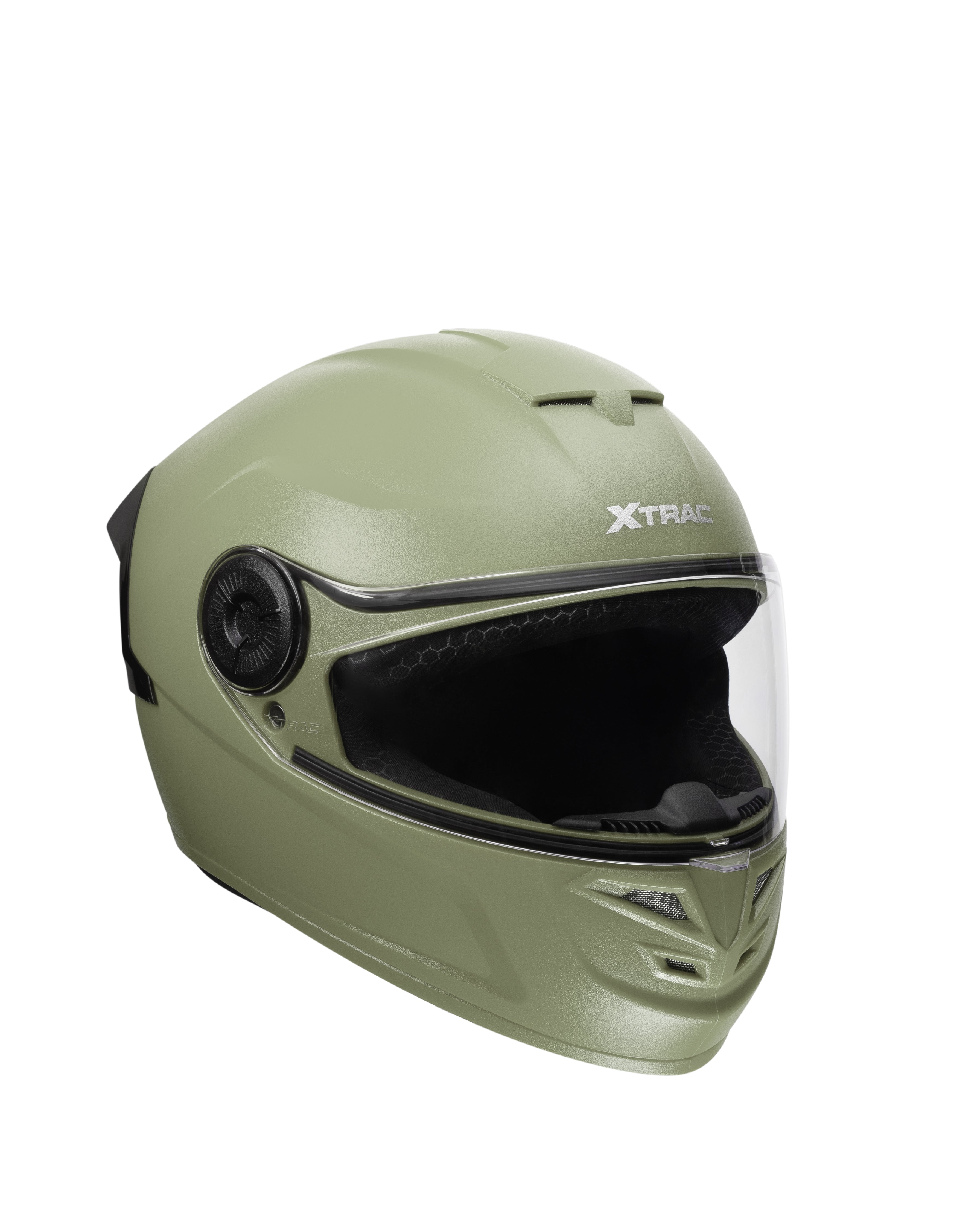 Xtrac ARC ISI Certified Full Face Bike Helmet for Men & Women – High-Impact ABS with Clear Visor