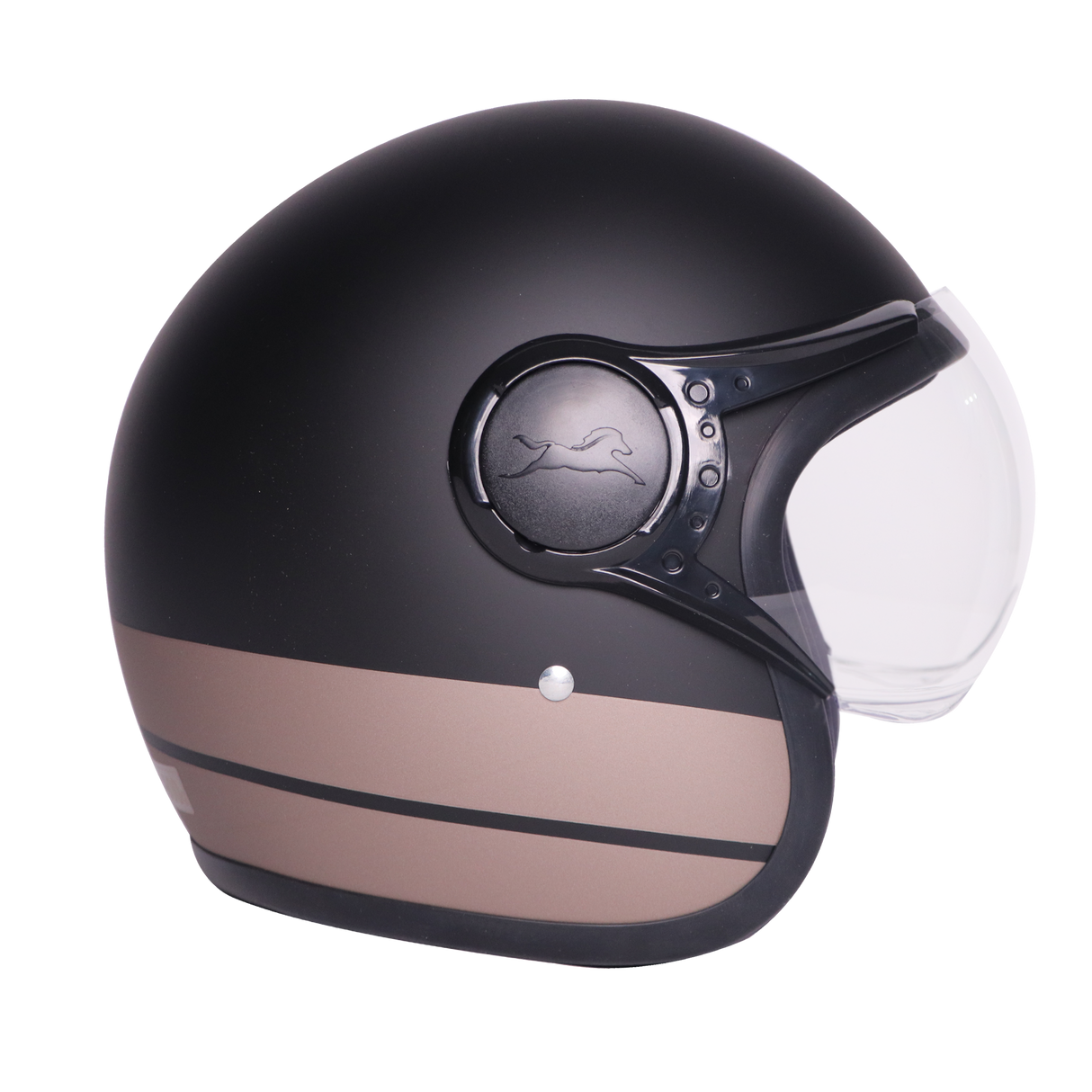 TVS J110 Half Face Helmet, Galactic Copper Matte 