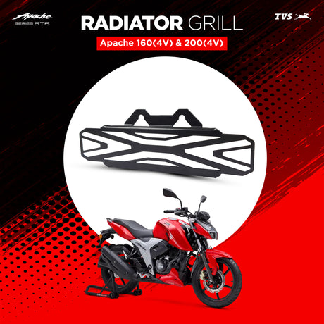 Upgrade Your Ride: Premium TVS Radiator Grill for Apache 160 4V and 200 4V – Enhanced Performance and Sleek Aesthetics