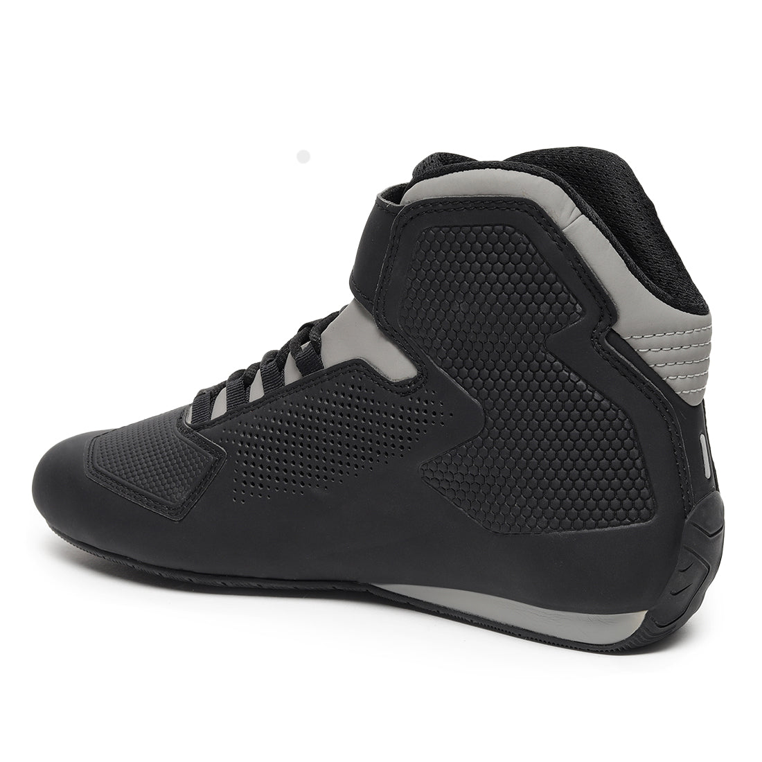 TVS Racing x Alpinestars Riding Shoes for Men, Lightweight Microfiber Upper, Speed Lace Closure, Ankle Protection, Airflow Vents and Road Riding Comfort