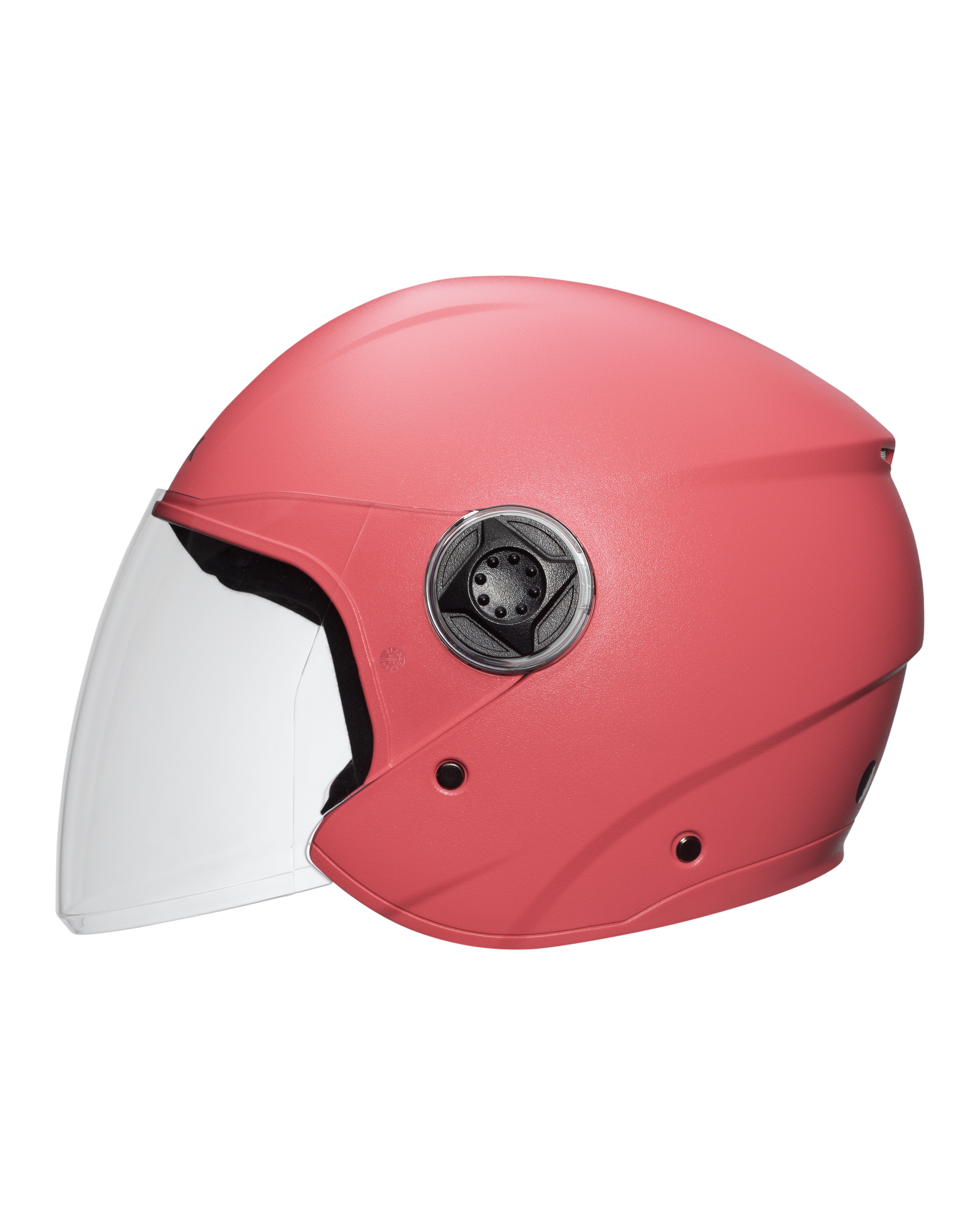 Xtrac Fit ISI Certified Half Face Bike Helmet with Clear Visor | Lightweight Open Face Helmet for Men & Women