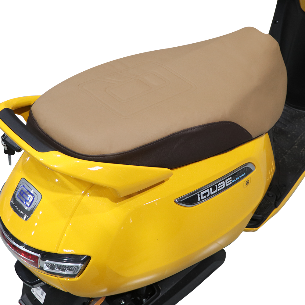 TVS Seat Cover for IQube | Ultimate Protection and Comfort for Your Ride - TVS Motor Company