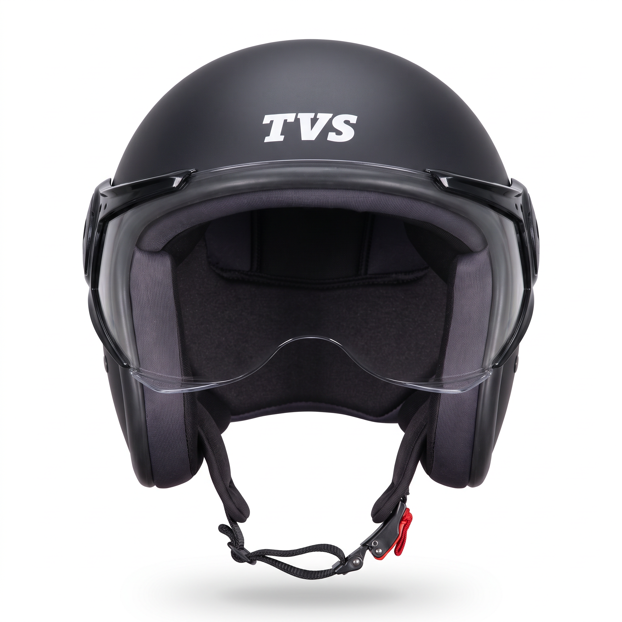 TVS Orbiter Open Face ISI Certified Helmet | Comfortable Inner Padding & Secure Fit for Everyday Riding