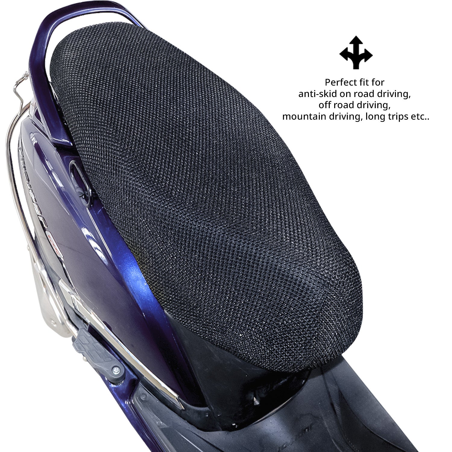 TVS Mesh Seat Cover - Comfortable & Breathable Seat Protection