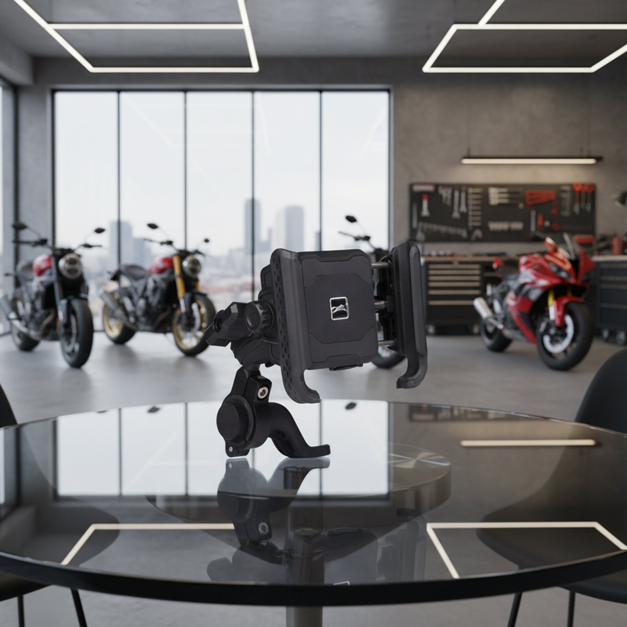 TVS Premium Mobile Holder – Universal Fit for all Smartphones | Secure & Adjustable Mount