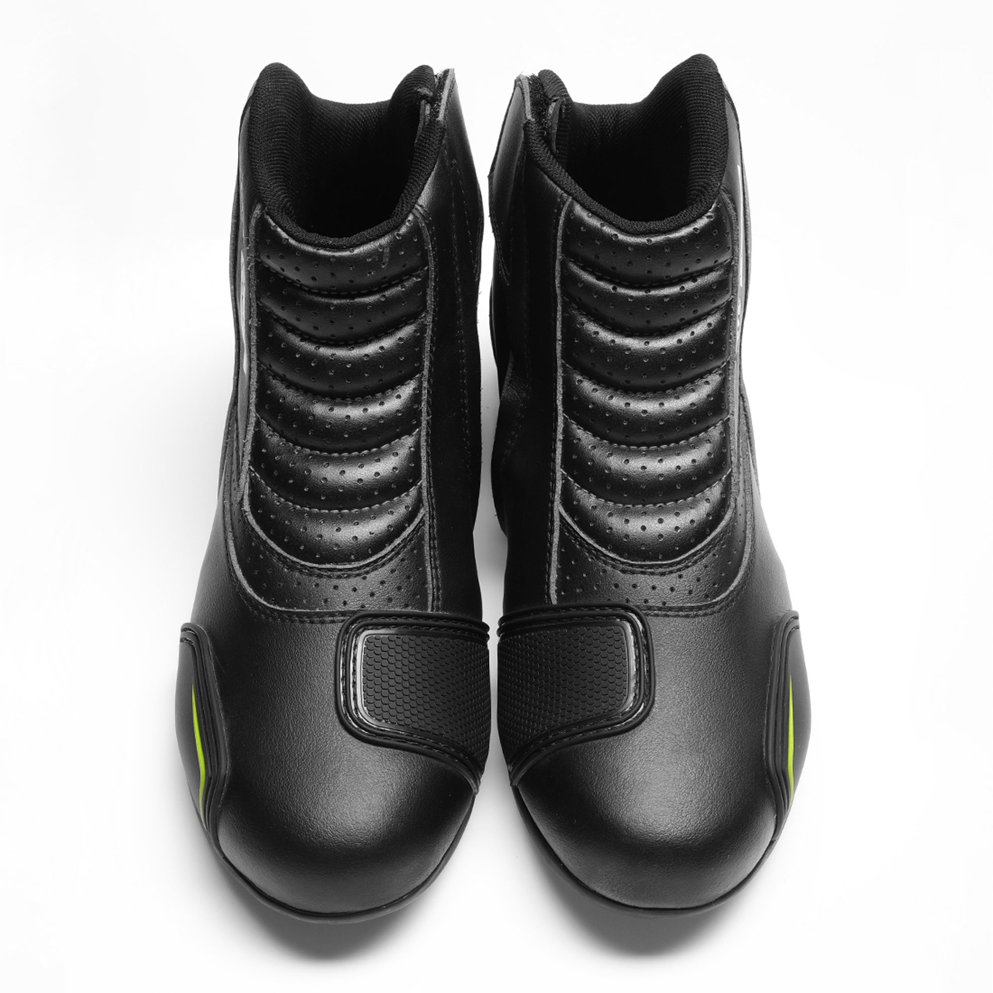 Ankle-Length Slip-On Riding Shoe Black  Sleek and Convenient