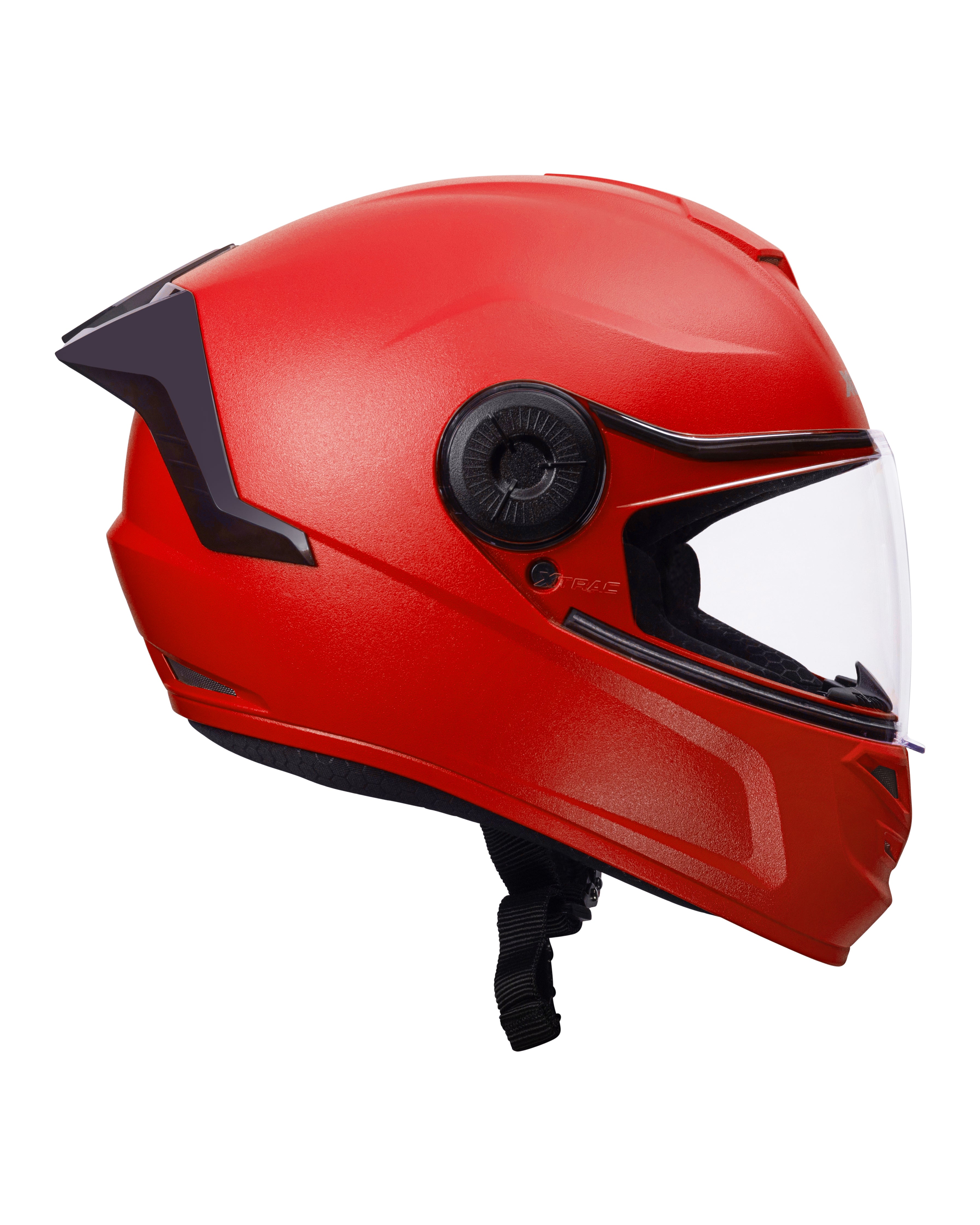 Xtrac ARC ISI Certified Full Face Bike Helmet for Men & Women – High-Impact ABS with Clear Visor