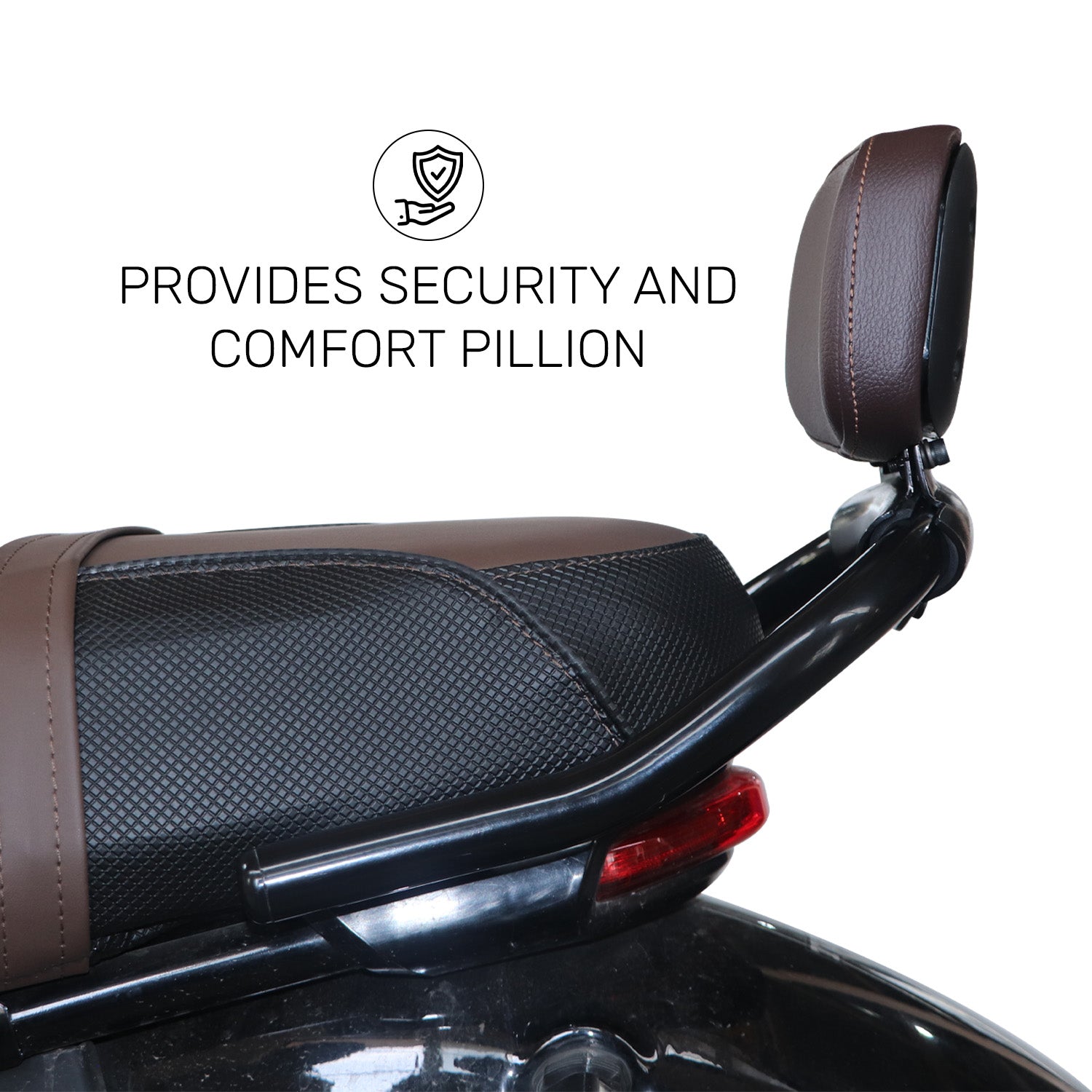 TVS Back Rest for RONIN | Ultimate Comfort, Support, and Style for Long Rides