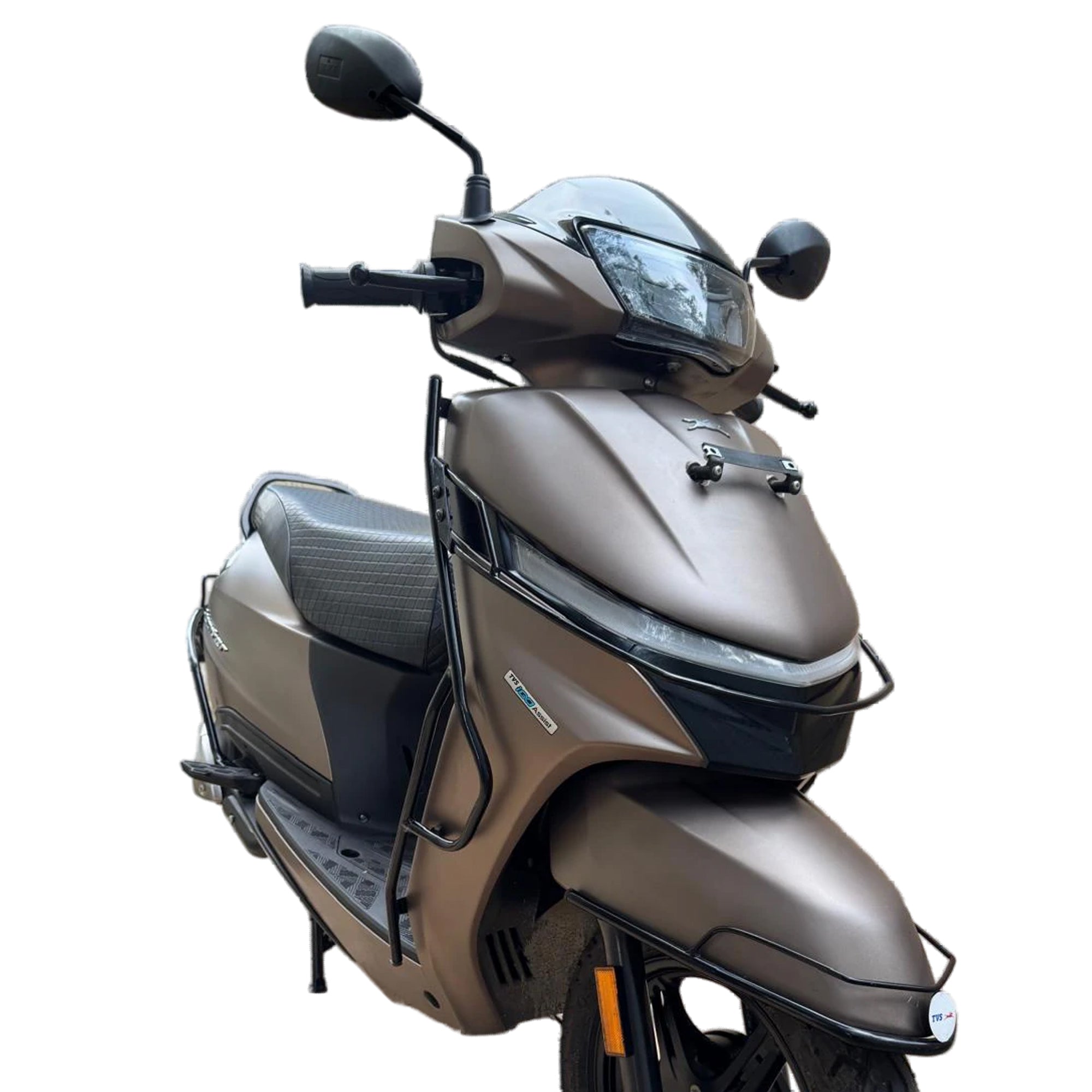Tvs Kit TVS Kit Scooter Guard for New Jupiter 110CC - Black