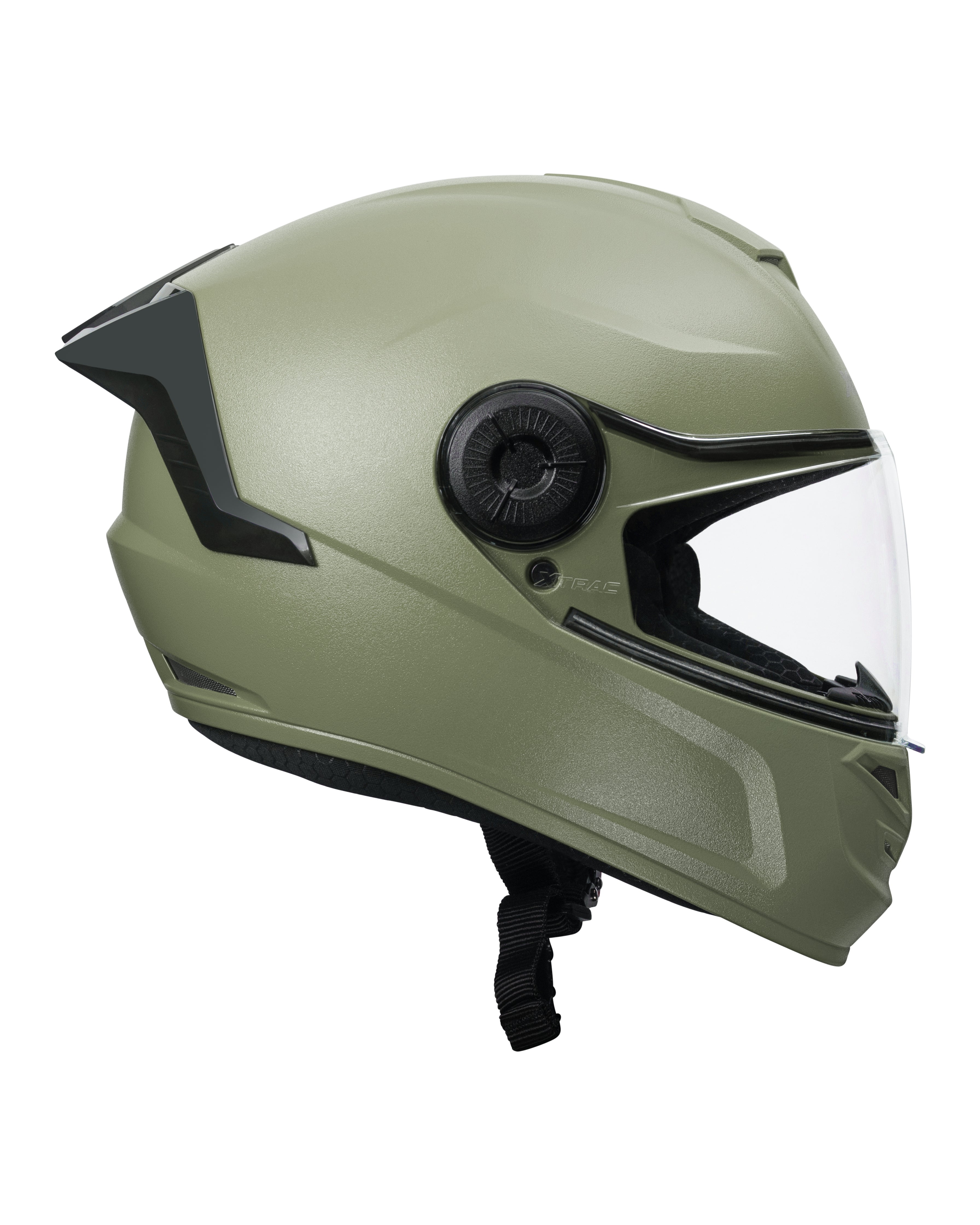 Xtrac ARC ISI Certified Full Face Bike Helmet for Men & Women – High-Impact ABS with Clear Visor