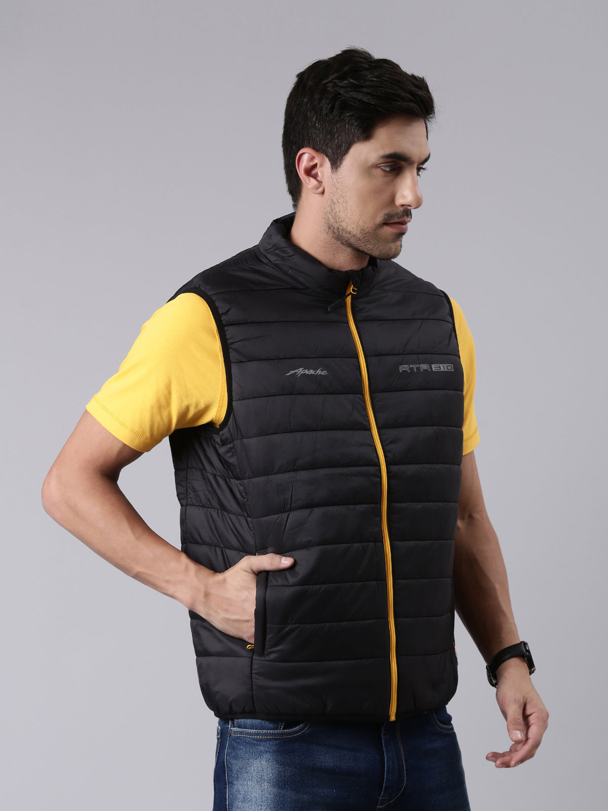 TVS Racing Arsenal Sleeveless Thermal Jacket For Men