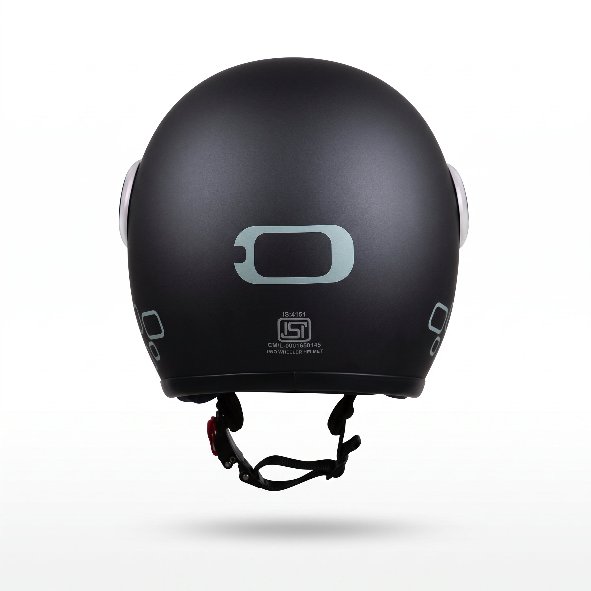 TVS Orbiter Open Face ISI Certified Helmet | Comfortable Inner Padding & Secure Fit for Everyday Riding