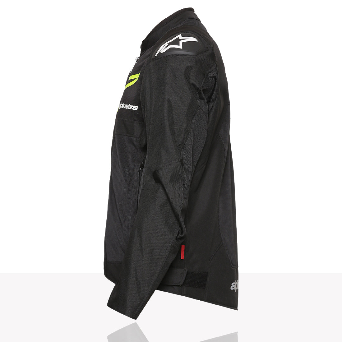 TVS Racing x Alpinestars Riding Jacket with CE Level 2 Nucleon Plasma Armor, 600D Abrasion Resistant Shell, Breathable Mesh Panels, Reflective Visibility, Pre Curved Sleeves Motorcycle Protective Gear