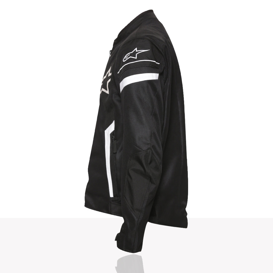 TVS Racing x Alpinestars Riding Jacket with CE Level 2 Nucleon Plasma Armor, 600D Abrasion Resistant Shell, Breathable Mesh Panels, Reflective Visibility, Pre Curved Sleeves Motorcycle Protective Gear