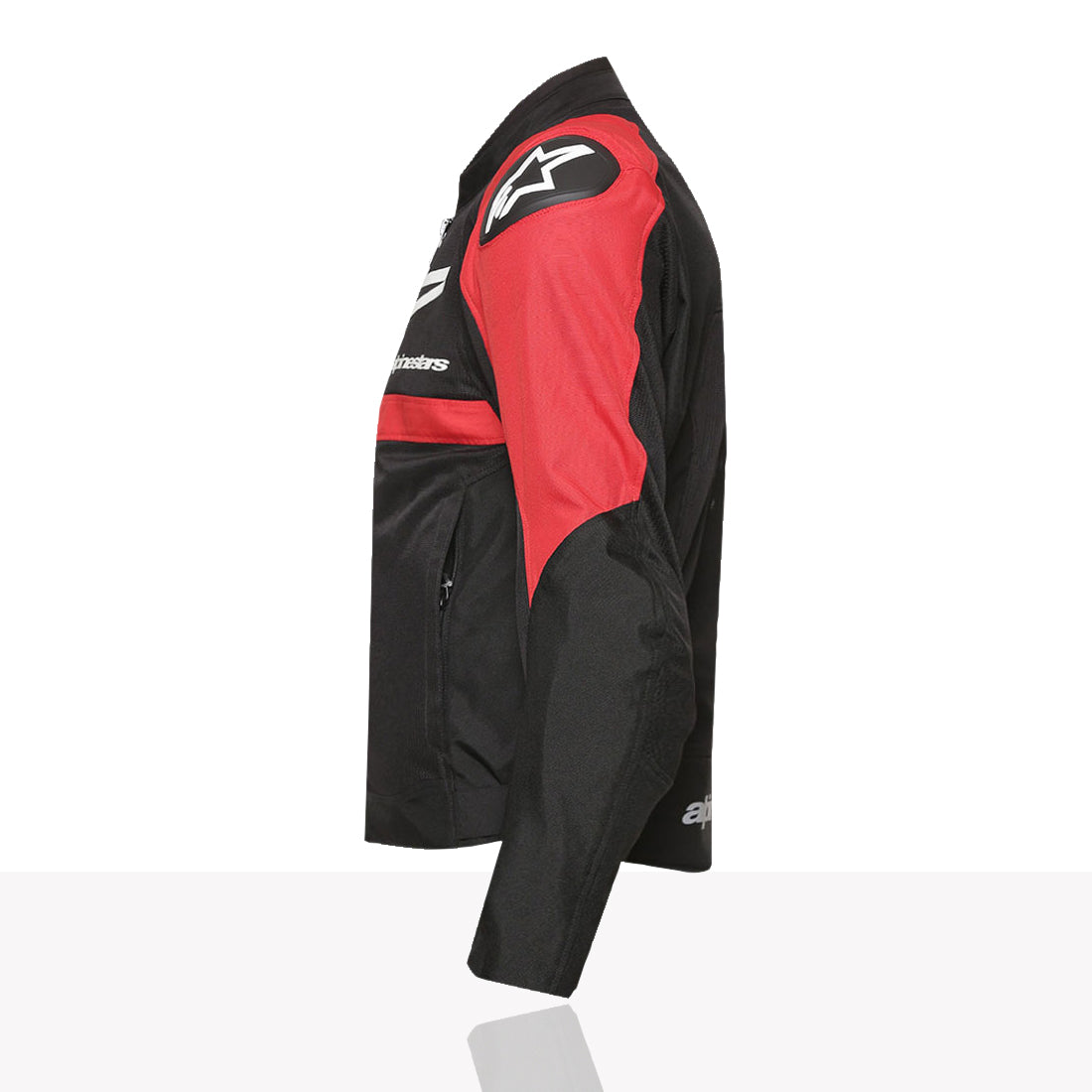 TVS Racing x Alpinestars Riding Jacket with CE Level 2 Nucleon Plasma Armor, 600D Abrasion Resistant Shell, Breathable Mesh Panels, Reflective Visibility, Pre Curved Sleeves Motorcycle Protective Gear