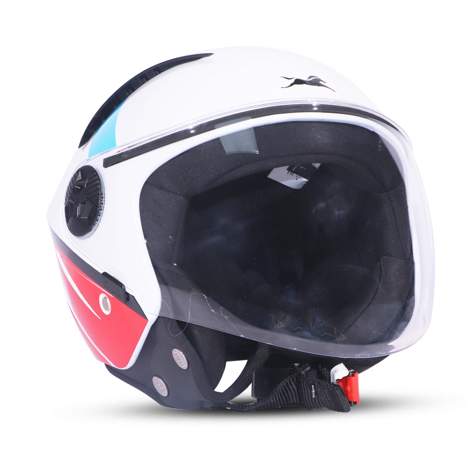 TVS Half Face Premium Helmet 1911 for Boys and Girls - ISI Certified