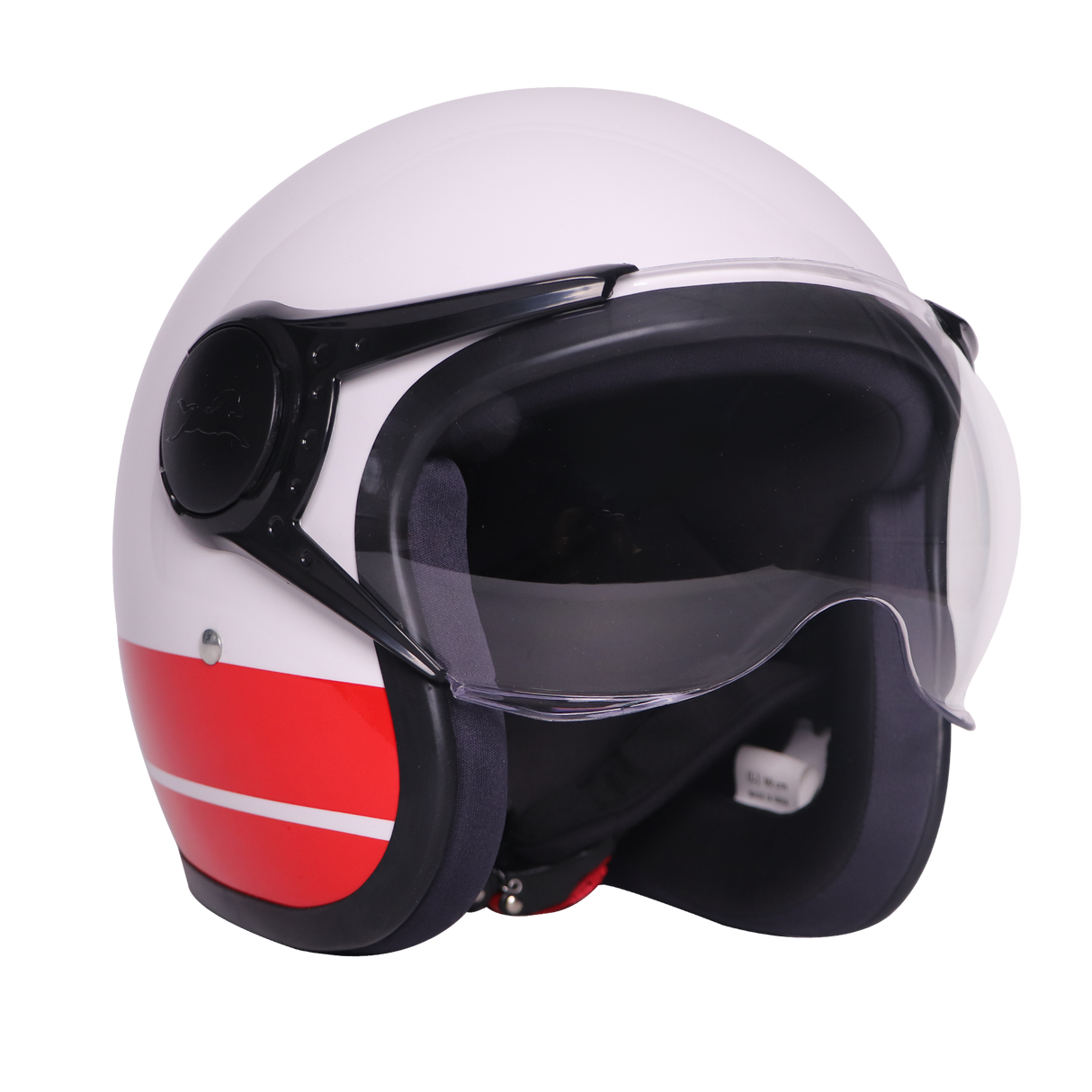 TVS J110 Half Face Helmet, Meteor Red Gloss