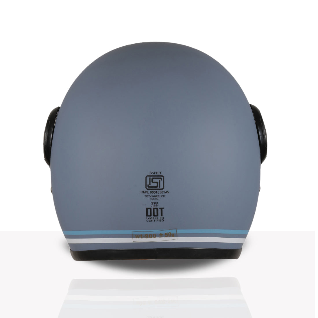 TVS MissFit Helmet for Women | Lightweight Ladies Helmet for Scooter | Stylish Girls Helmet with Extreme Comfort Fit | Women Helmet with Clear Visor | DOT & ISI Certified Helmet for Woman
