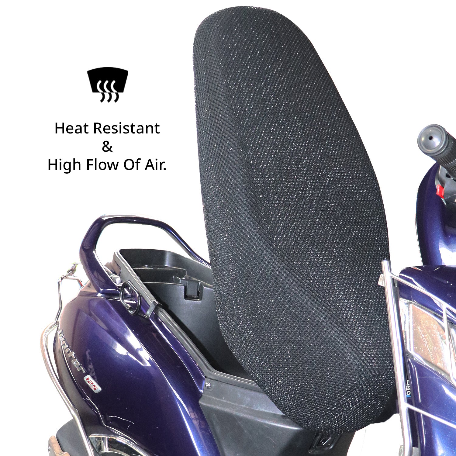 TVS Mesh Seat Cover - Comfortable & Breathable Seat Protection