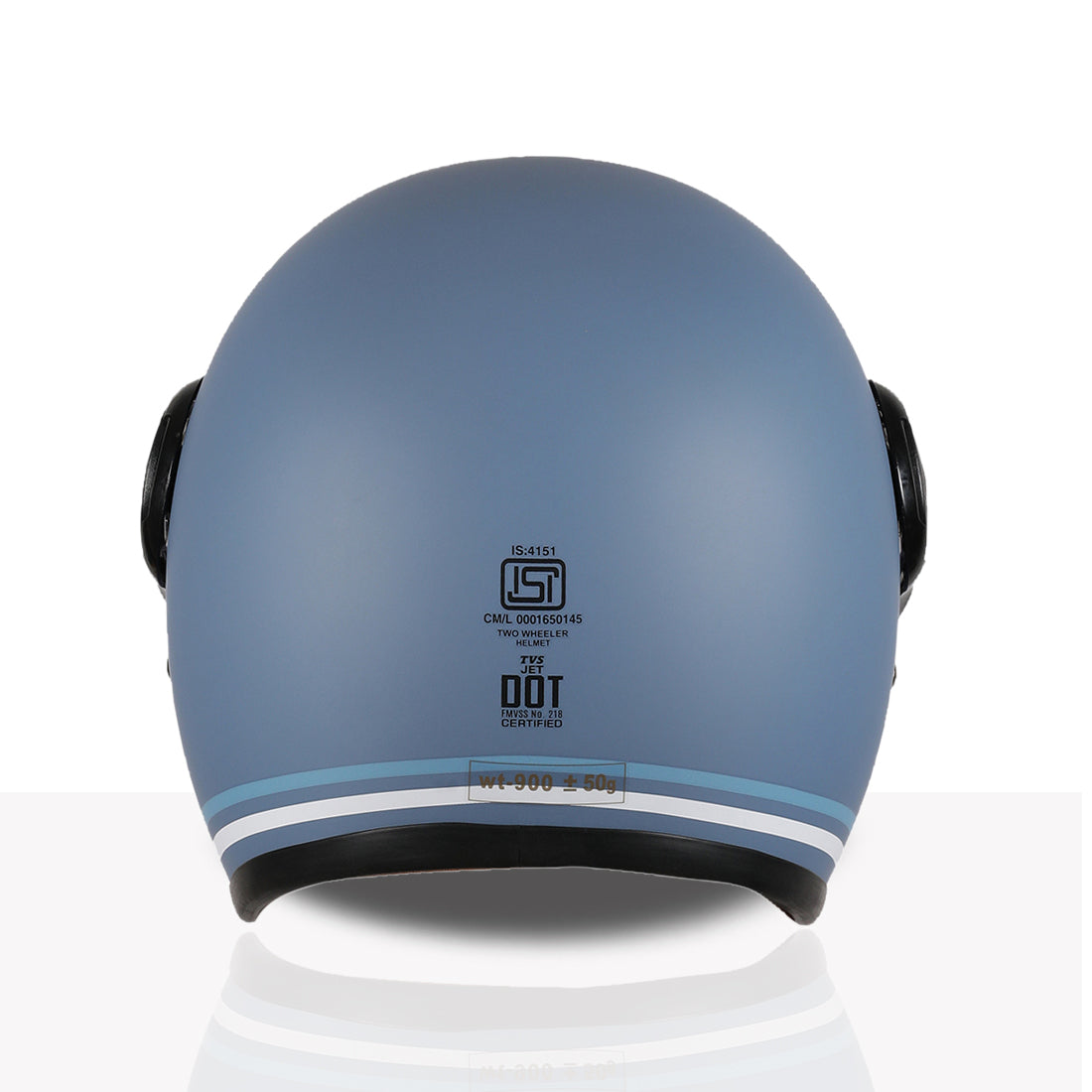 TVS MissFit Helmet for Women | Lightweight Ladies Helmet for Scooter | Stylish Girls Helmet with Extreme Comfort Fit | Women Helmet with Clear Visor | DOT & ISI Certified Helmet for Woman