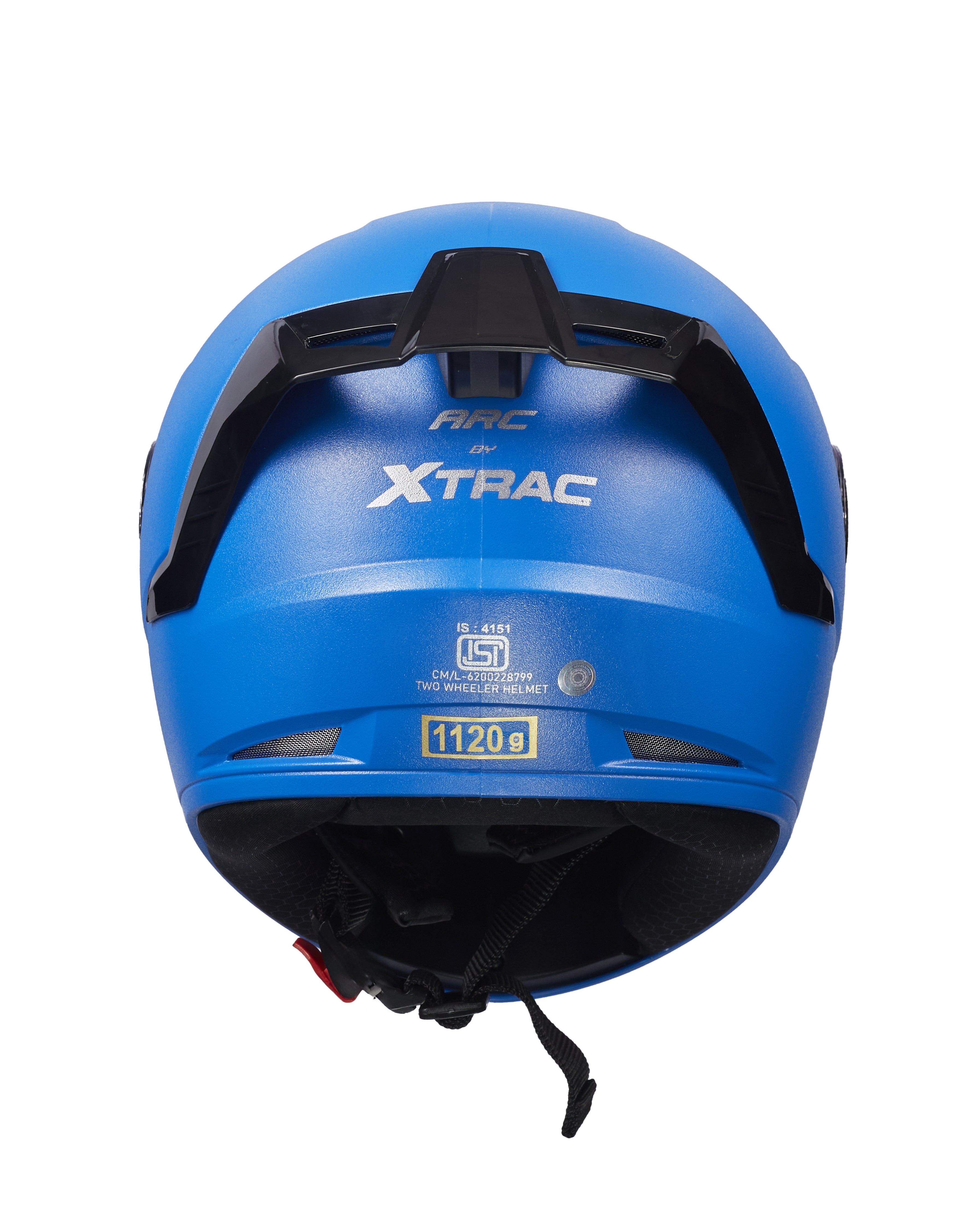 Xtrac ARC ISI Certified Full Face Bike Helmet for Men & Women – High-Impact ABS with Clear Visor