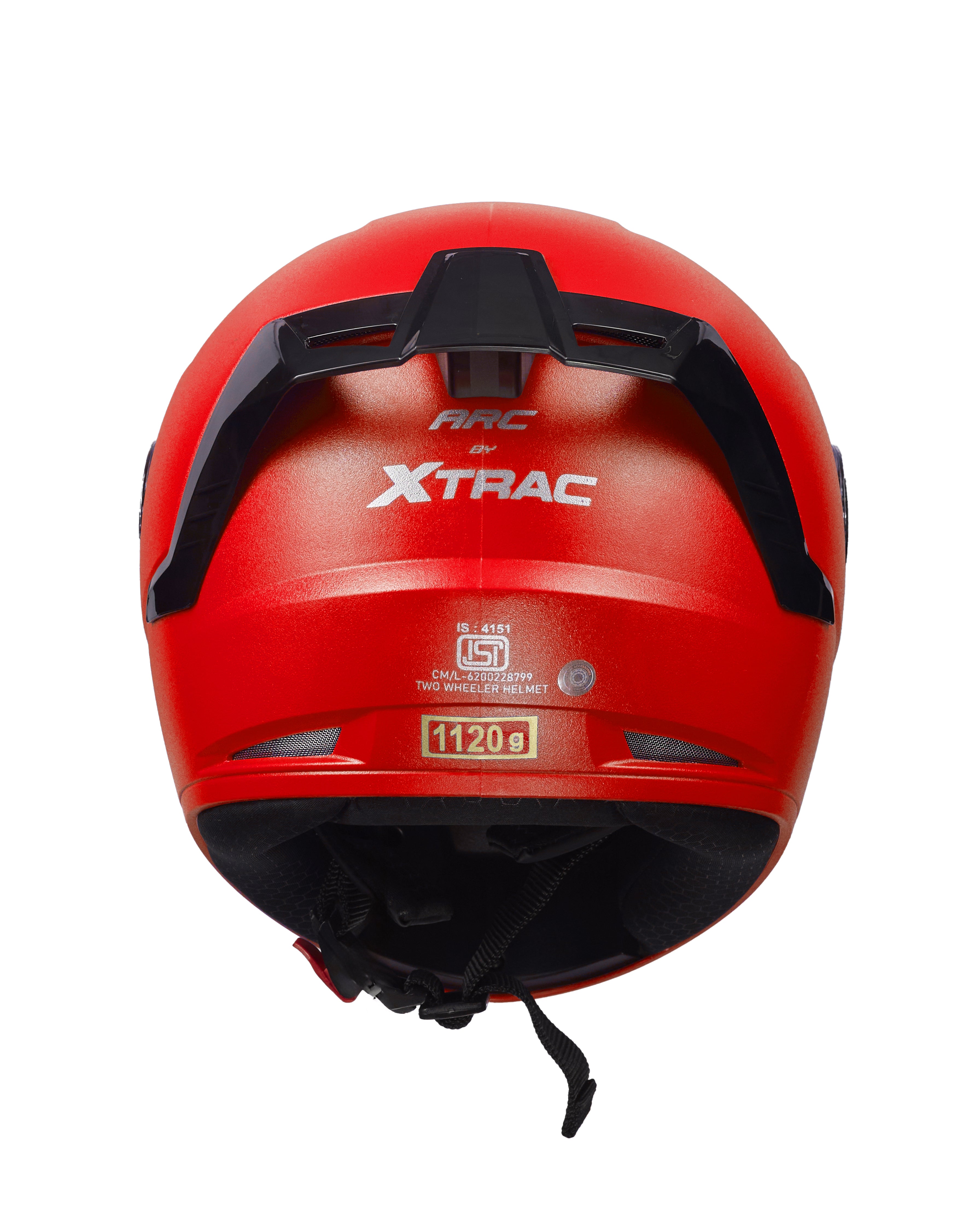 Xtrac ARC ISI Certified Full Face Bike Helmet for Men & Women – High-Impact ABS with Clear Visor