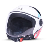 TVS Half Face Premium Helmet 1911 for Boys and Girls - ISI Certified