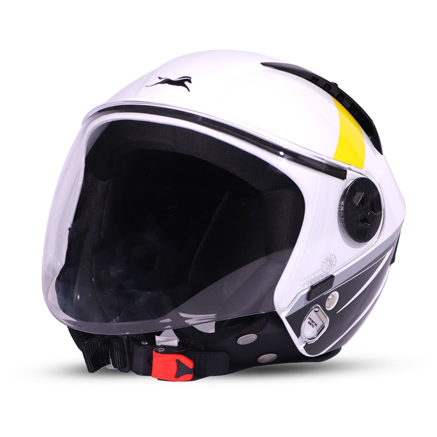 TVS Half Face Premium Helmet 1911 for Boys and Girls - ISI Certified