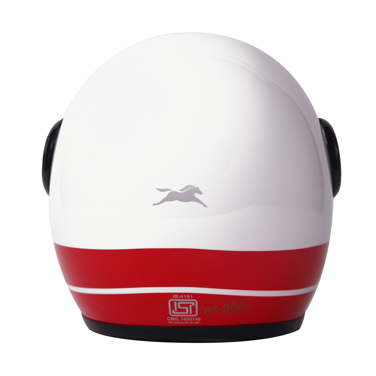 TVS J110 Half Face Helmet, Meteor Red Gloss