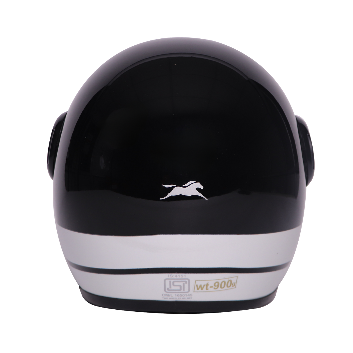 TVS J110 Half Face Helmet, Lunar White Gloss